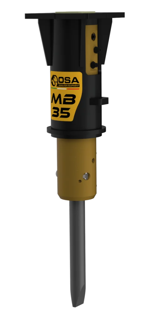 Serie MB Martillo Hidráulico Sin Tirantes